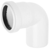 Колено Silenta 50х90 из ПВХ HAKAN