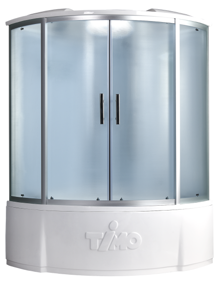 Timo Standart Т-6635 Silver F душевая кабина (130*130*220), шт