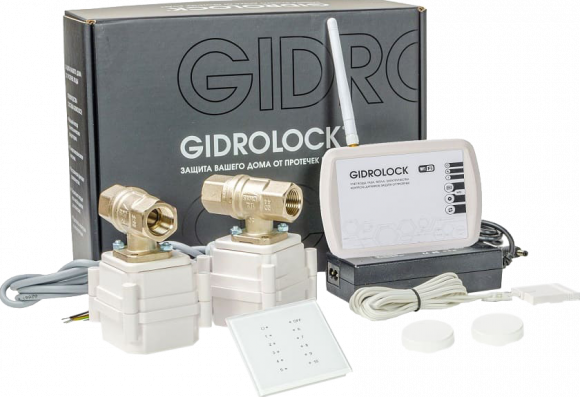 Система защиты от протечек Gidrolock Radio + Wi-Fi 1/2&quot;