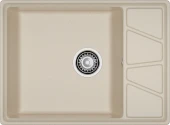 GRANFEST Мойка VERTEX 680L  1-чаша+крыло 680*500мм бежевый арт.GF-