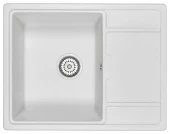 6503, АРКТИК (БЕЛЫЙ), кухонная мойка, кварц