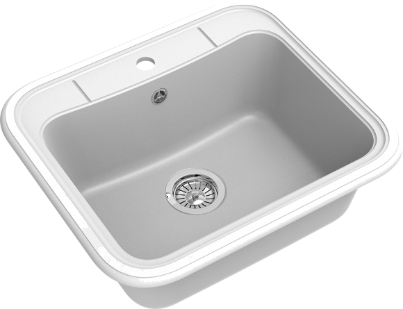 EWIGSTEIN Мойка ANTIK 60  1-чаша 600*520мм иней арт.EW-