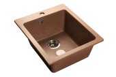 GRANFEST Мойка PRACTIK 505  1-чаша 505*427мм терракот арт.GF-