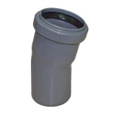 Колено Silenta 50х15 из ПВХ HAKAN