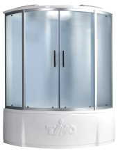 Timo Standart Т-6655 Silver F душевая кабина (150*150*220), шт