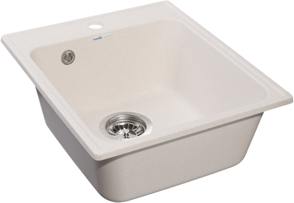 GRANFEST Мойка QUARZ 17 1-чаша 420*480мм белый арт.GF-Z- GRANFEST Мойка QUARZ 17 1-чаша 420*480мм белый арт.GF-Z-