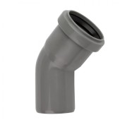 Колено Silenta 50х30 из ПВХ HAKAN