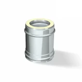 Сэндвич-дымоход (н/ж.ст0,5мм+н/ж.ст) 0,25м Ф300х400