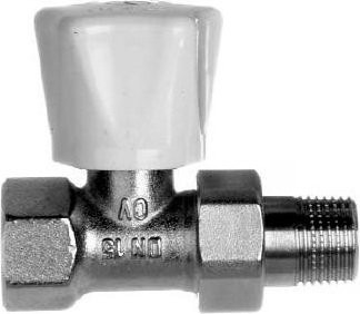 Вентиль Oventrop HR DN 15 1/2&quot; прямой, ручной, на подачу