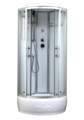 Timo Standart T-6680 Silver Fabric душевая кабина (80*80*220), шт