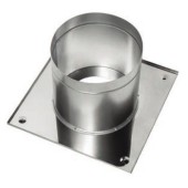 Ферум Потолочно проходной узел (нерж. сталь,термо) Ф200