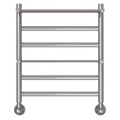 Полотенцесушитель водяной Point Артемида PN14156P П4 500x600 c двумя полками, хром