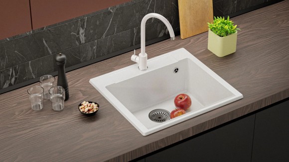 Кухонная мойка Polygran ARGO-560 №302 Песоч