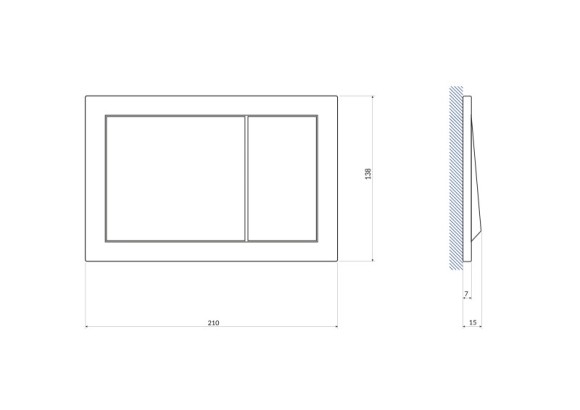Кнопка ENTER для LINK PRO/VECTOR/LINK/HI-TEC пластик хром глянцевый