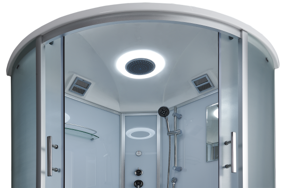 Timo Standart T-6690 Silver Fabric душевая кабина (90*90*220), шт