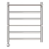 Полотенцесушитель электрический Point Артемида PN14156PE П4 500x600 c 2 полками, левый/правый хром Полотенцесушитель электрический Point Артемида PN14156PE П4 500x600 c 2 полками, левый/правый хром