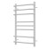 Полотенцесушитель электрический Point Сатурн PN90858W П8 500x800 диммер справа, белый Полотенцесушитель электрический Point Сатурн PN90858W П8 500x800 диммер справа, белый