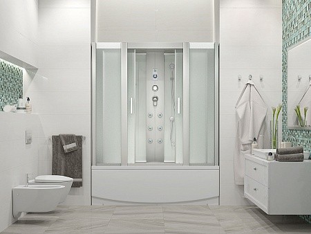 Душевой бокс Erlit ER4515TP-C3 (1500x800x2150) Душевой бокс Erlit ER4515TP-C3 (1500x800x2150)