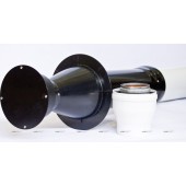 Комплект коаксиальный d80/125 верт.черн. Комплект коаксиальный d80/125 верт.черн.