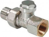 Вентиль Oventrop Combi 2 DN 15 1/2" прямой, запорный, нижний Вентиль Oventrop Combi 2 DN 15 1/2" прямой, запорный, нижний