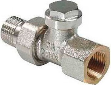 Вентиль Oventrop Combi 2 DN 15 1/2&quot; прямой, запорный, нижний