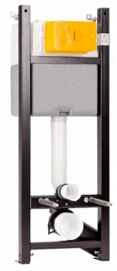 Комплект: Инсталляция Expert Total Black LE, мех.+панель слива  River хр. гл., OLI