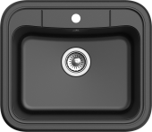 EWIGSTEIN Мойка ANTIK 60 1-чаша 600*520мм черный арт.EW- EWIGSTEIN Мойка ANTIK 60 1-чаша 600*520мм черный арт.EW-