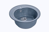GRANFEST Мойка RONDO 510  1-чаша D-508мм графит арт.GF-