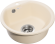 GRANFEST Мойка SMART 435  1 чаша D-435мм бежевый арт.GF-SM-