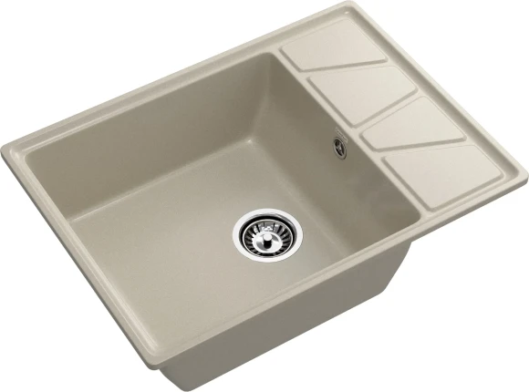 GRANFEST Мойка VERTEX 680L  1-чаша+крыло 680*500мм топаз арт.GF-