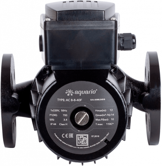 Циркуляционный насос Aquario AC 8-8-40F