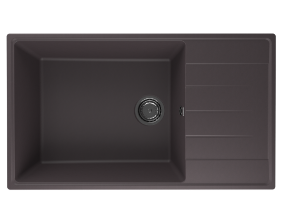 Мойка ULGRAN Quartz Prima 860-06, трюфель