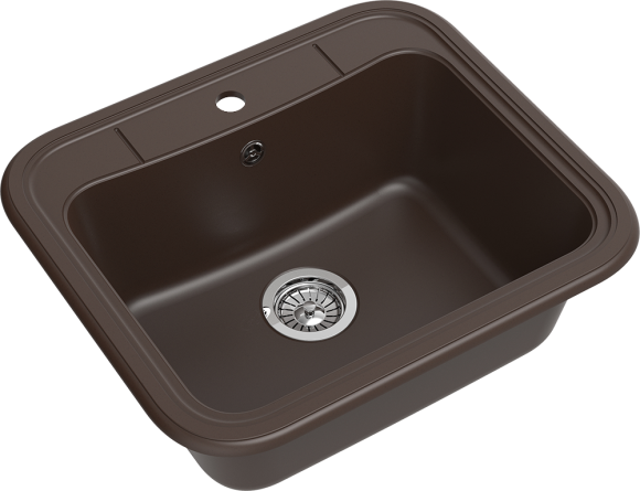 EWIGSTEIN Мойка ANTIK 60  1-чаша 600*520мм шоколад арт.EW-