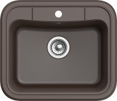 EWIGSTEIN Мойка ANTIK 60 1-чаша 600*520мм шоколад арт.EW- EWIGSTEIN Мойка ANTIK 60 1-чаша 600*520мм шоколад арт.EW-
