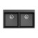 Мойка кухонная RIVELATO Axel 90-2D, 860x510, X-90-2D черный, кварц Мойка кухонная RIVELATO Axel 90-2D, 860x510, X-90-2D черный, кварц