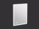 Зеркало LED 080 design pro 60x85 с подсветкой часы с антизапотеванием прямоугольное