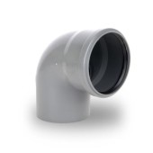 Колено Silenta 110х90 из ПВХ HAKAN