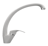 Смеситель Ulgran U-007-341, ультра-белый