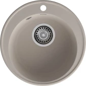 GRANFEST Мойка QUARZ 08  1-чаша D-480мм песочный арт.GF-Z-