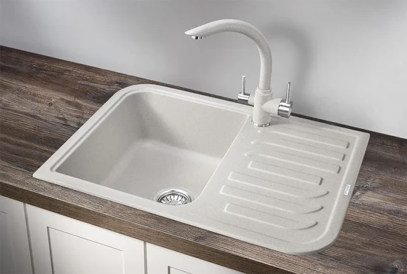 7001, БАЗАЛЬТ, кухонная мойка, кварц
