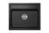 KS-6003, ЧЁРНЫЙ, кухонная мойка, кварц