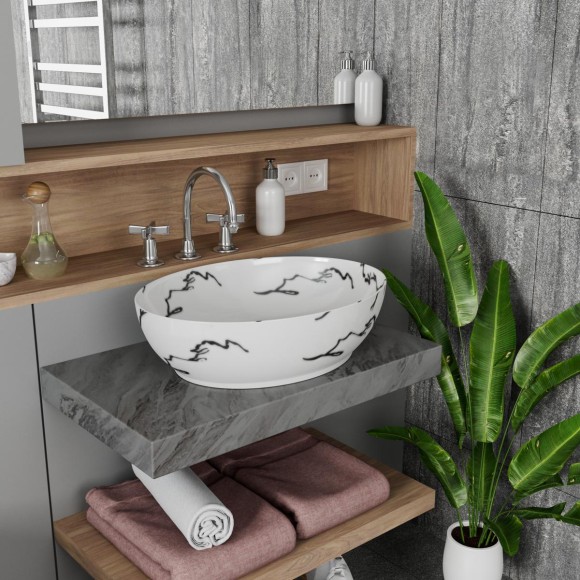 Умывальник Point Артемида 51 PN43151WB овальный, белый