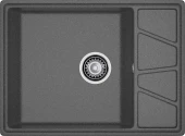 GRANFEST Мойка VERTEX 780L  1-чаша+крыл 780*500мм графит арт.GF-