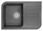 7001, ГРАФИТ (ЧЁРНО-СЕРЫЙ), кухонная мойка, кварц 7001, ГРАФИТ (ЧЁРНО-СЕРЫЙ), кухонная мойка, кварц