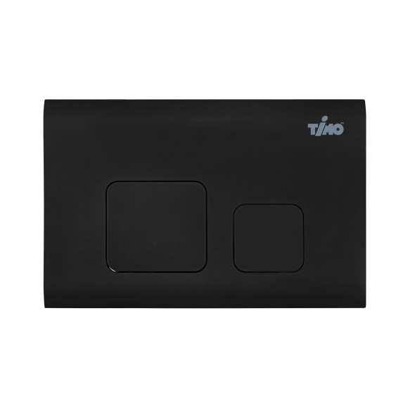 TIMO Комплект 3 в 1 унитаз черный KULO + инсталляция + кнопка смыва SOLI черная матовая с шумоизоляцией и креплениями