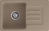 GRANFEST Мойка SMART 680L  1 чаша+крыло 680*430мм песочный арт.GF-SM-