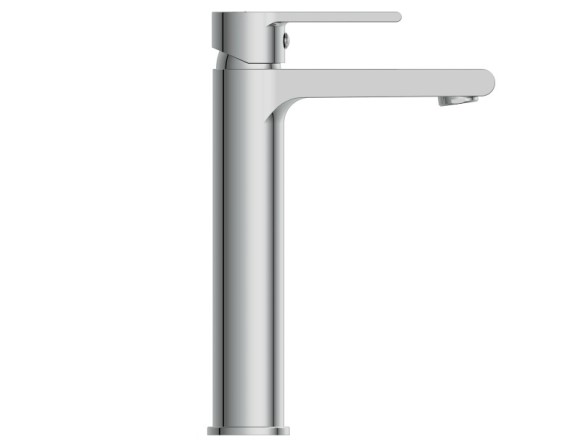 Смеситель для раковины высокий BRASKO однорычажный клик клак Смеситель для раковины высокий BRASKO однорычажный клик клак