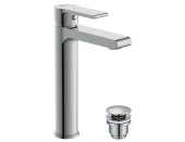 Смеситель для раковины высокий BRASKO однорычажный клик клак Смеситель для раковины высокий BRASKO однорычажный клик клак