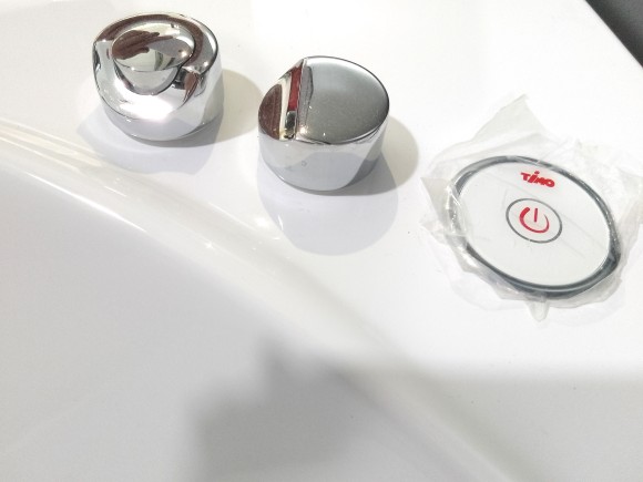 Комплект Акриловая ванна TIMO IVA1610L+Каркас + Слив-перелив+Гидромассаж 6 форсунок+Фронтальная панель