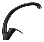 Смеситель Ulgran U-007-344, ультра-черный